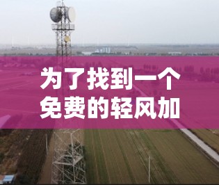 为了找到一个免费的轻风加速器，可以考虑以下几种方法
