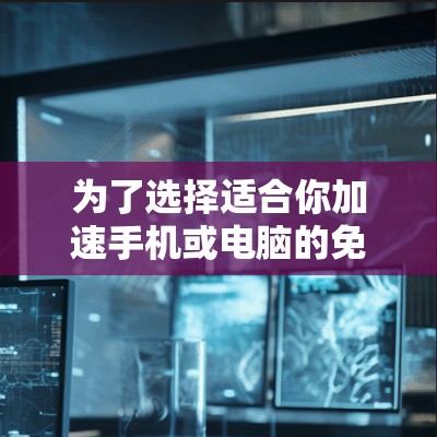 为了选择适合你加速手机或电脑的免费工具，以下是一些综合考虑的因素和推荐
