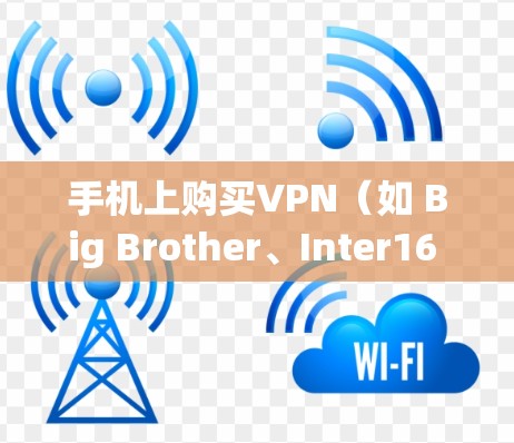 手机上购买VPN（如 Big Brother、Inter16 或 Netnag）是一种常见的网络安全工具，用于保护您的数字设备和数据。以下是关于如何购买和使用这些VPN的一些要点