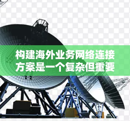 构建海外业务网络连接方案是一个复杂但重要的过程，需要综合考虑业务需求、技术能力、政策法规以及实际运营环境。以下是一个详细的海外业务网络连接方案，供你参考