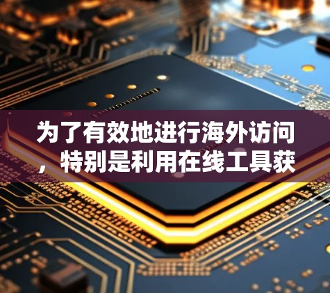 为了有效地进行海外访问，特别是利用在线工具获取信息，以下是一个清晰的指南