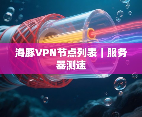 海豚VPN节点列表｜服务器测速