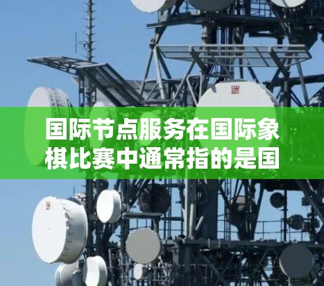 国际节点服务在国际象棋比赛中通常指的是国际象棋棋盘上的特定位置或规则,与国际节点相关的术语可能有所不同。以下是一些可能的解释 国际节点服务在国际象棋比赛中通常指的是国际象棋棋盘上的特定位置或规则,与国际节点相关的术语可能有所不同。以下是一些可能的解释